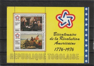 Bicentenar SUA ,pictura Togo. foto