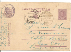 (A) carte postala(militara)- Stampila Bazargic 1939 foto