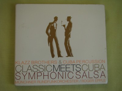 KLAZZ BROTHERS and CUBA PERCUSSION - Symphonic Salsa - C D Original ca NOU foto