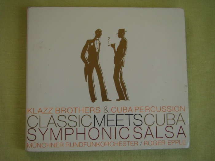KLAZZ BROTHERS and CUBA PERCUSSION - Symphonic Salsa - C D Original ca NOU