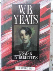 Essays &amp;amp; Introductions - W.b. Yeats ,407142 foto