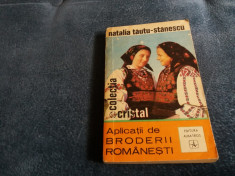 NATALIA TAUTU STANESCU - APLICATII DE BRODERII ROMANESTI foto