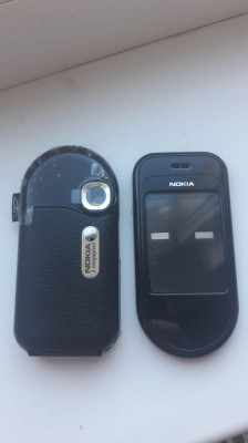 Carcasa Nokia 7370 7373 neagra originala noua / raritate foto