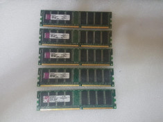 Memorie DDR1 1GB Kingston ValueRAM 400MHz KVR400X64C3A/1G - poze reale foto