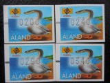 ALAND-TIMBRE AUTOMAT-NESTAMPILATE, Nestampilat