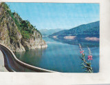 Bnk cp Vidraru - Barajul si lacul de acumulare - circulata, Printata