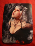 Fotografie cu vampirita- The Widow- model Saint Deviless ,foto Michael Park, Necirculata
