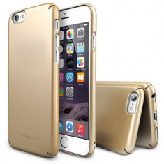 Husa Protectie Spate Ringke Slim Royal Gold plus folie protectie display pentru iPhone 6s foto
