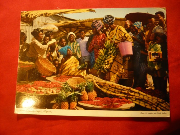 Ilustrata - Piata in Nigeria 1973