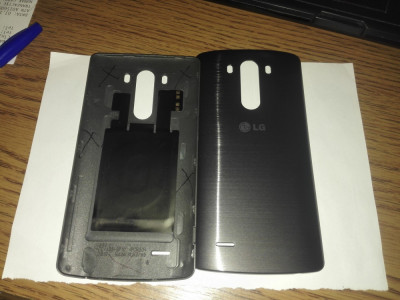 Capac LG G3 cu NFC impecabil swap / 100% original si ieftin foto