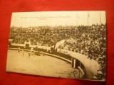 Ilustrata - Dax - Arenele - Cursa de inaugurare 1913