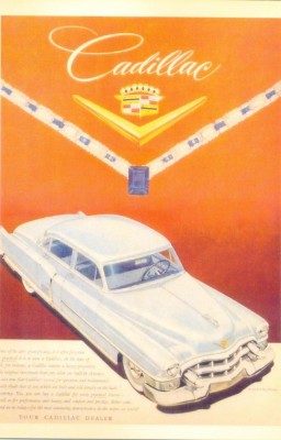 CP Z22- REPRINT - ,,CADILLAC&amp;quot; - VECHE RECLAMA AUTO - AMERICANA -necirculata foto