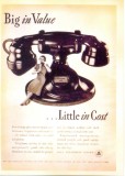 CP Z21- REPRINT -BELL TELEPHONE SYSTEM - VECHE RECLAMA LA TELEFONIE -necirculata, Printata