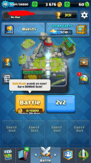 Cont Clash Royale level 10 foto