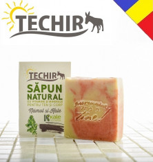 Sapun natural pentru ten si corp cu namol si kale Techir 120 gr foto