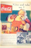 CP Z25- REPRINT -,,COCA-COLA&quot; - VECHE RECLAMA LA SUC -AMERICANA -necirculata, Printata