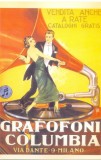 CP Z02- REPRINT -GRAFOFONI COLUMBIA-VIA DANTE 9 MILANO- GRAMOFOANE -necirculata