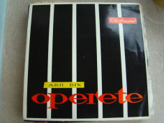 ARII DIN OPERETE - Ion Dacian - LP Electrecord de Colectie (Prima Presa 1960) foto