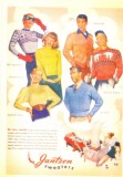 CP Z12- REPRINT - ,,JANTZEN&quot; SWEATERS - VECHE RECLAMA LA PULOVERE -necirculata, Printata