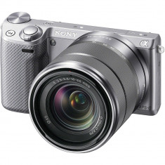 Camera Foto Mirrorless SONY NEX 5R Grey 16,7 Mega Pixeli foto