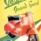 CP Z08- REPRINT -VESPA GRAND SPORT-PIAGGIO -RECLAMA MOTO SCUTERE -necirculata