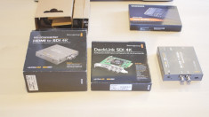 Blackmagic Hdmi to SDI 4K si Decklink SDI 4k practic noi foto