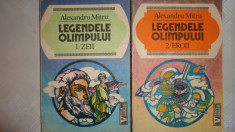 Alexandru Mitru - Legendele Olimpului 2 volume an 1993/459pag foto