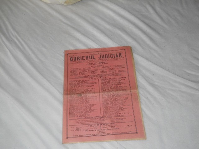 Curierul judiciar - 22 februarie 1931, Anul 15 nr .8