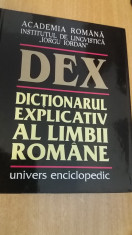 RWX 50 - DICTIONARUL EXPLICATIV AL LIMBII ROMANE - DEX - EDITIA 1998 foto