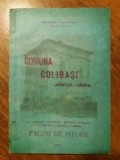 Monografia Comunei Colibasi 1973/ R7P2F, Alta editura