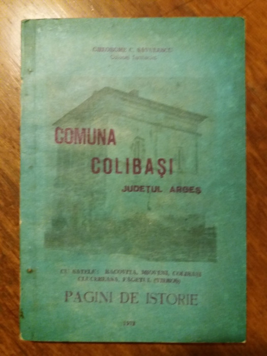 Monografia Comunei Colibasi 1973/ R7P2F