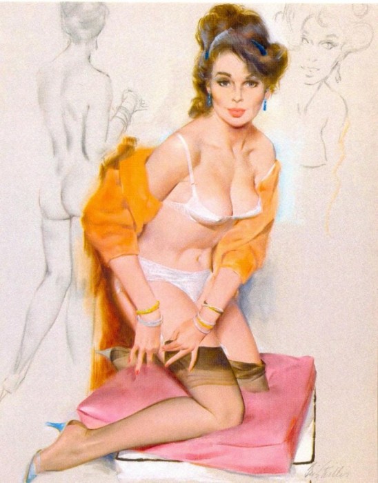CP Z135 - REPRINT-ARTISTICA - TANARA SEMI NUD -necirculata