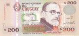 Bancnota Uruguay 200 Pesos Uruguayos 2006 - P89a UNC