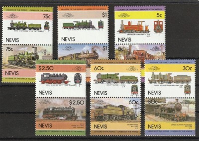 Locomotive cu abur, vechi, Nevis. foto