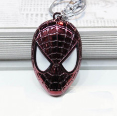 Breloc Metalic Masca Spiderman foto