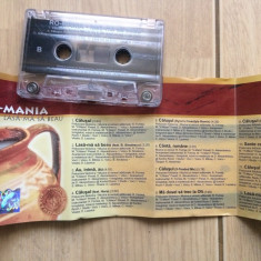 Ro-mania lasa ma sa beau caseta audio muzica etno house pop cat music rec. 2001