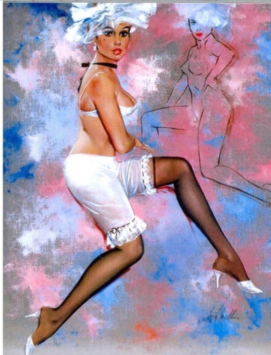CP Z146 - REPRINT -ARTISTICA - TANARA SEMI NUD -necirculata
