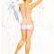 CP Z140 - REPRINT-ARTISTICA - TANARA SEMI NUD -necirculata
