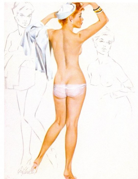 CP Z140 - REPRINT-ARTISTICA - TANARA SEMI NUD -necirculata