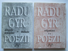 Radu Gyr - Poezii : Vol 1+2 . Volumul 1 e semnat de fiica poetului, Simona Popa foto