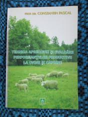 TEHNICA APRECIERII SI EVALUARII PERFORMANTELOR PRODUCTIVE LA OVINE SI CAPRINE foto