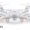 Drona Syma X5C cu Telecomanda si LED, Distanta Zbor 50m, Frecventa 2.4GHz + Camera 2 MP