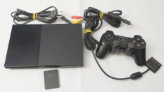 Consola jocuri SONY Playstation 2 slim PS2 + accesorii originale foto