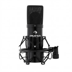 auna MIC-900B USB, Microfon cu condensator, negru, Niere Studio foto