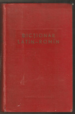Dictionar Latin-Roman 957 pag. foto
