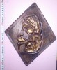 TABLOU VECHI ALAMA / ROMB, 37 1/3, Alb