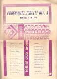 Programul turului div. A 1978-1979