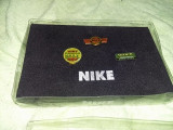 Placheta Nike,insigne Nike originale,piese vintage,transport GRATUIT, America de Nord