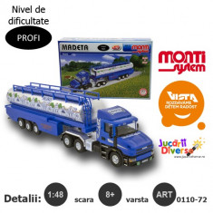 Macheta auto - Cisterna Scania - Madeta - MS 72 foto