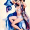 CP Z286 - REPRINT -ARTISTICA - TANARA SEMI NUD -necirculata